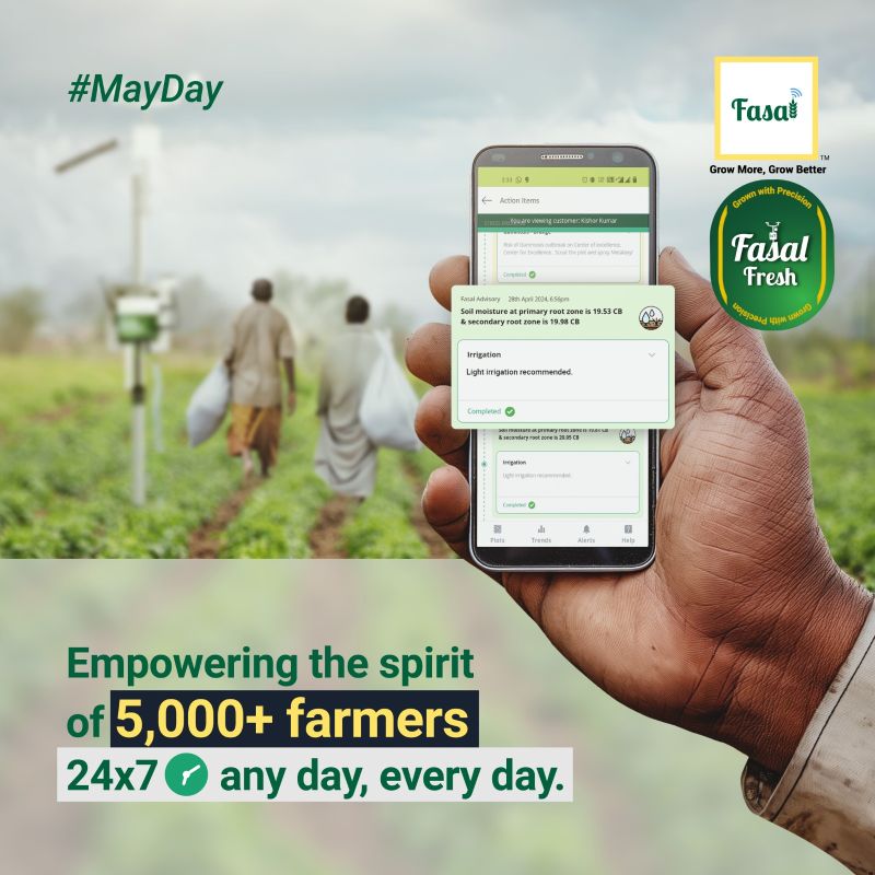 Fasal A Free Sms Service To Boost Farmers Income