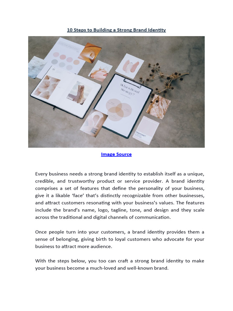 Building A Strong Brand Identity Dos And Donts