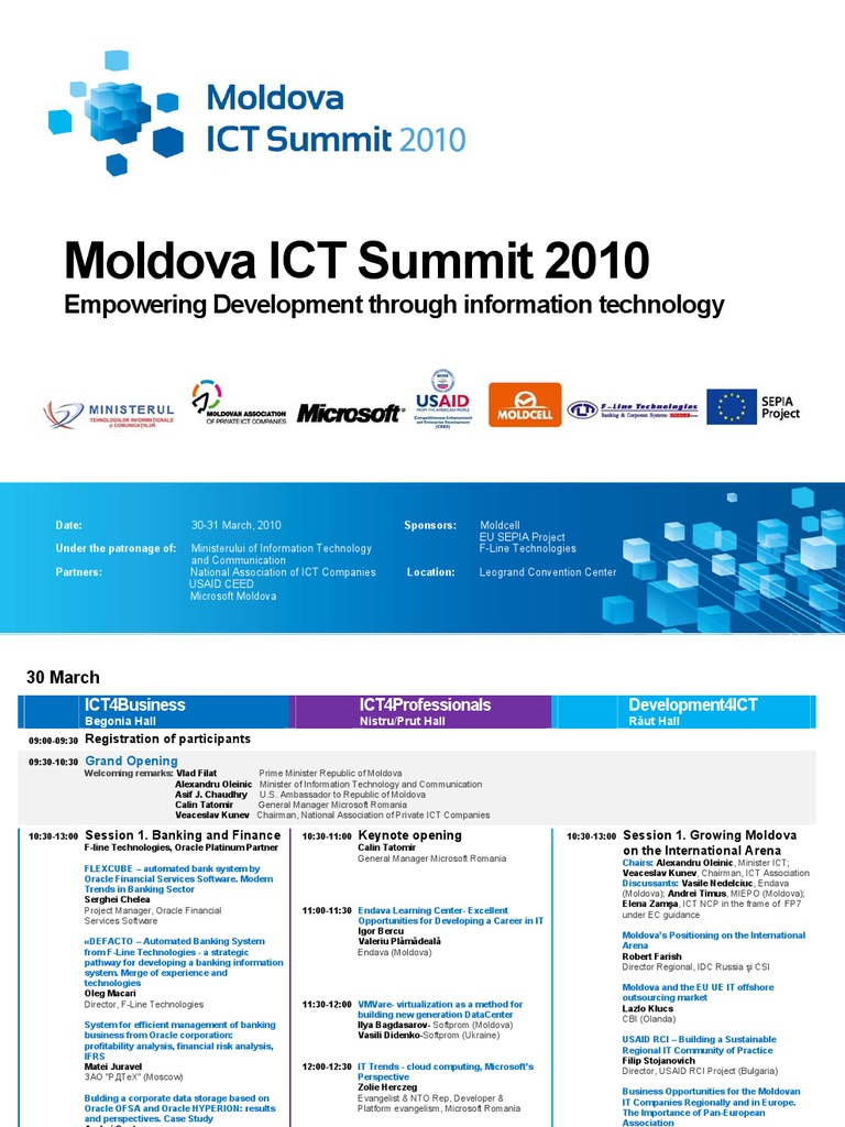 Planting Ceeds Of Growth In Moldova With Icts