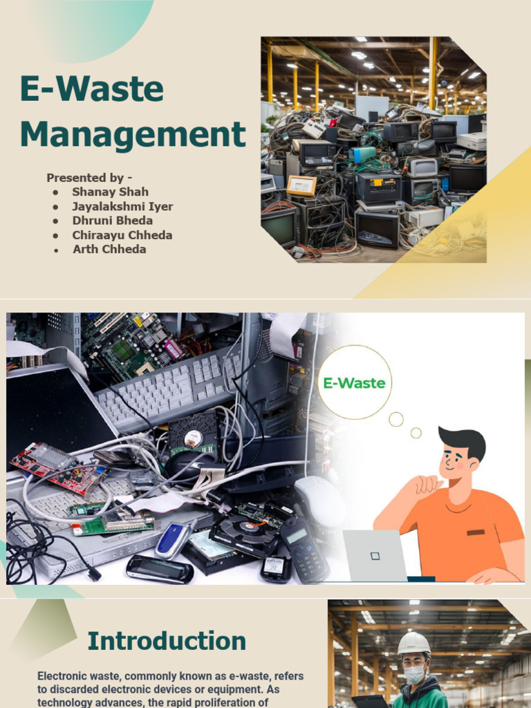 What About E Waste Management