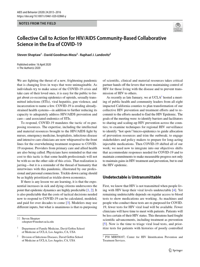 Join The Live Youtube Discussion To Combat Hivaids