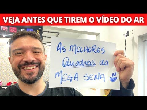 Melhores Quadras Da Mega Sena Veja Rapido