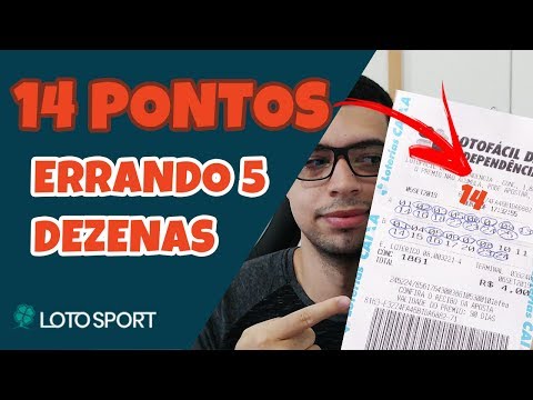 Como Ganhar Os 14 Pontos Na Lotofacil Errando 5 Dezenas Apenas Lotosport